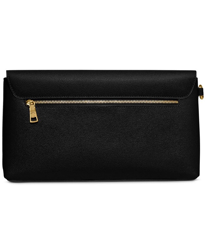 COACH Crossgrain Leather Wyn Clutch Macy's