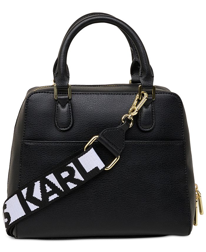 Karl Lagerfeld Paris Simone Leather Satchel & Reviews Handbags