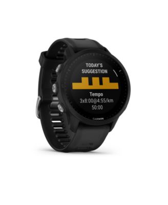 Garmin Unisex Forerunner 955 Black Fiber - Reinforced Polymer Band