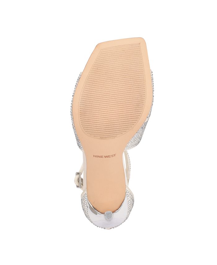 Nine West Women's Tulah Bridal Ankle Strap Sandals Macy's
