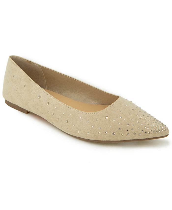 XOXO Women s Annabella Embellished Flat Shoe Macy s