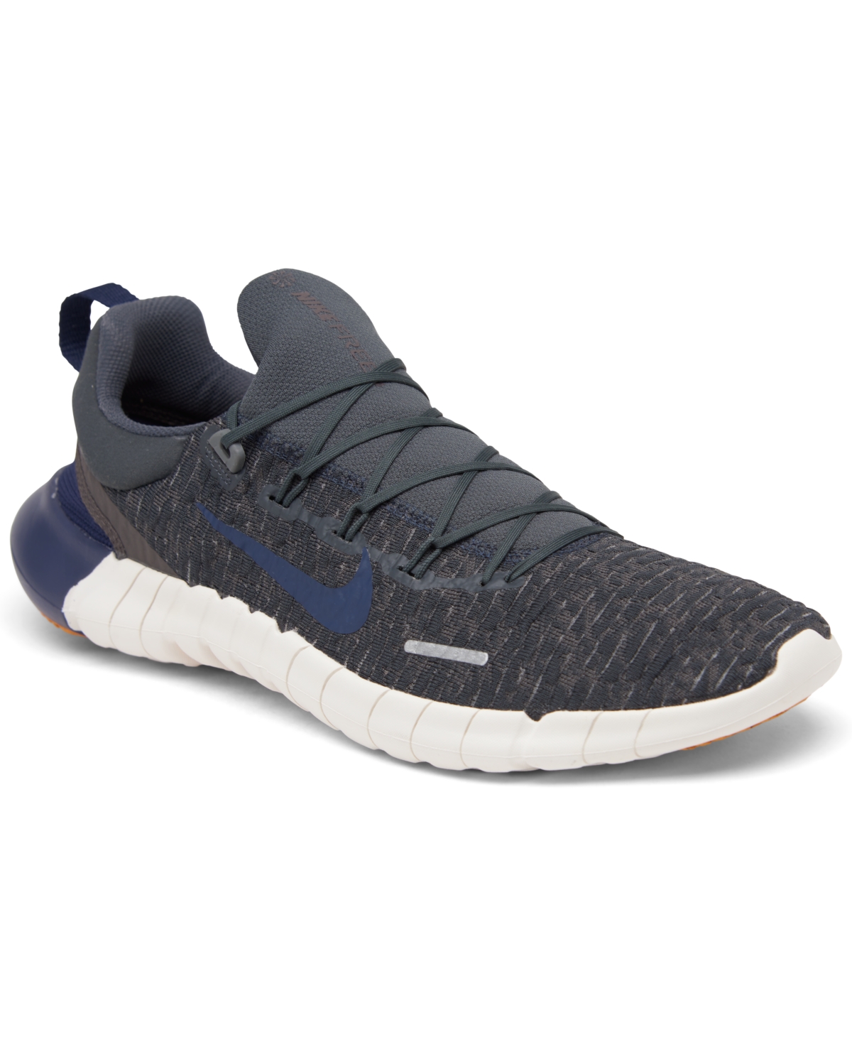 Nike Men s Free Run 5.0 Next Nature Running Sneakers From Finish Line In Anthracite black ModeSens