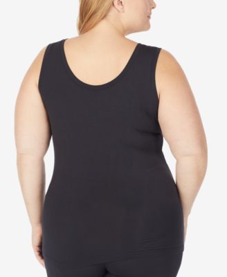 Plus Size Softwear with Stretch Reversible Tank Top