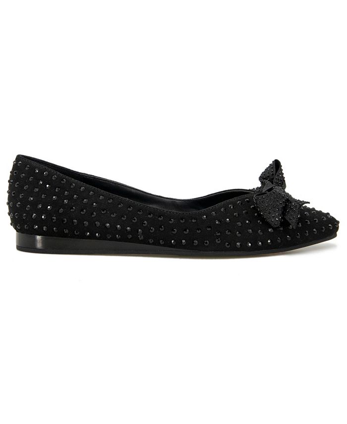Kenneth Cole Reaction Lucie Jewel Bow Ballet Flats - Macy's