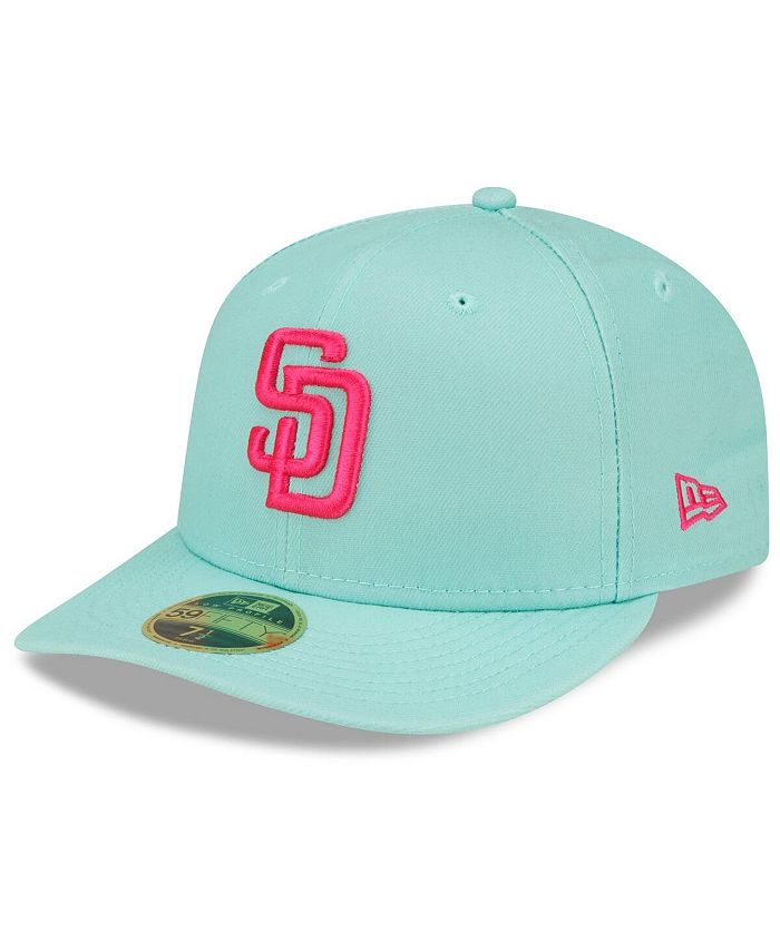 NTWRK - San Diego Padres Green and White Custom 59FIFTY Fitted Hat