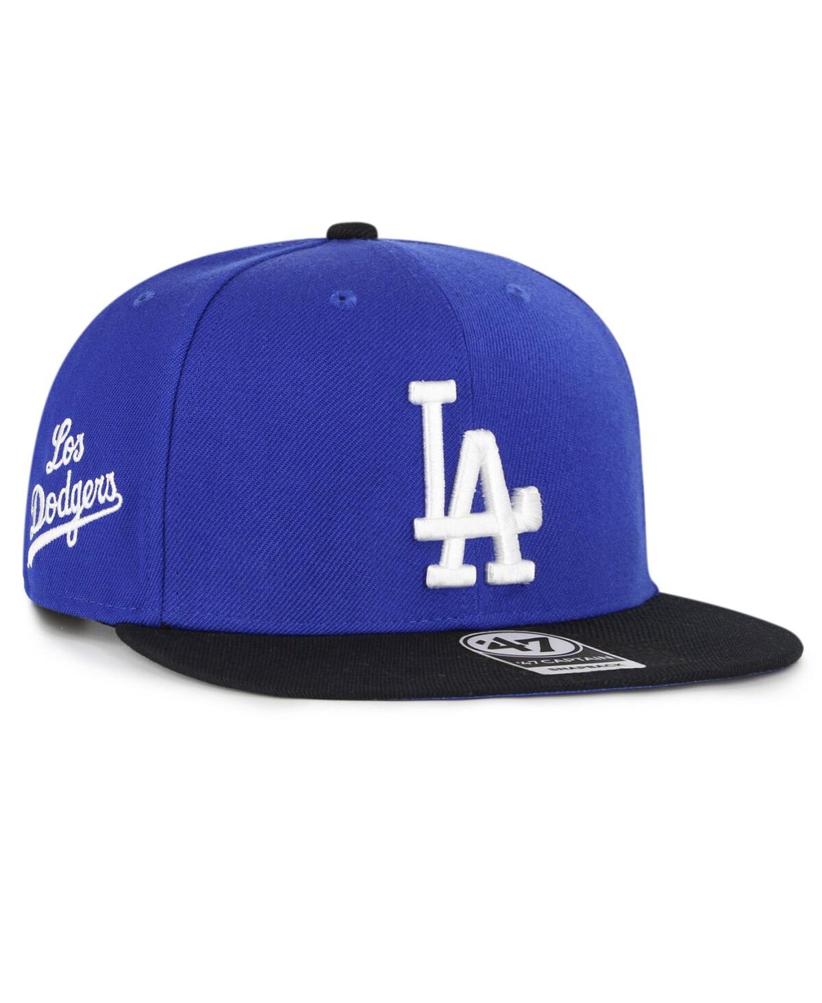 47 Brand Men's ' Royal Los Angeles Dodgers City Connect Captain Snapback Hat