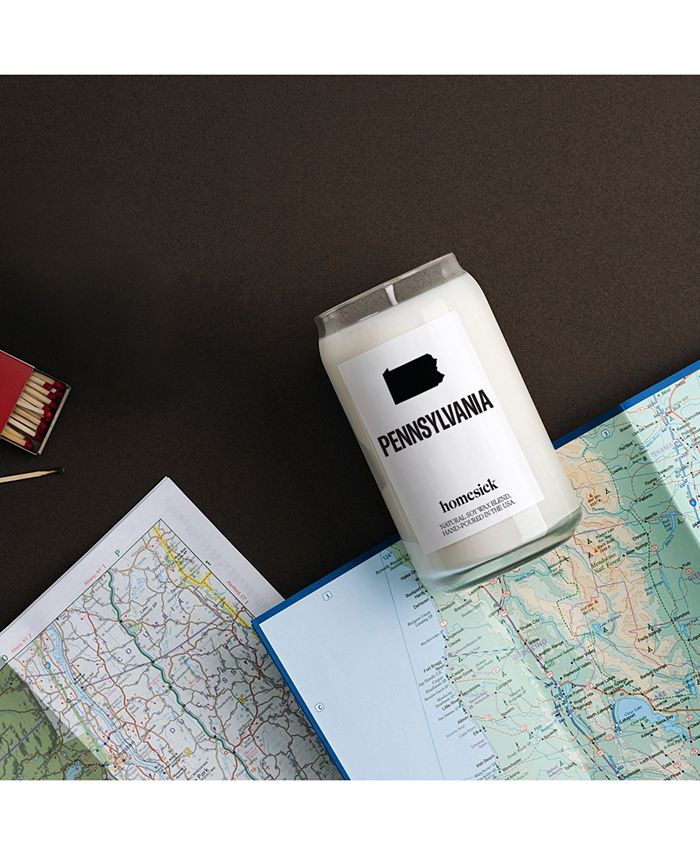 Homesick Candles Pennsylvania Jarred Candle, 13.75oz. Macy's