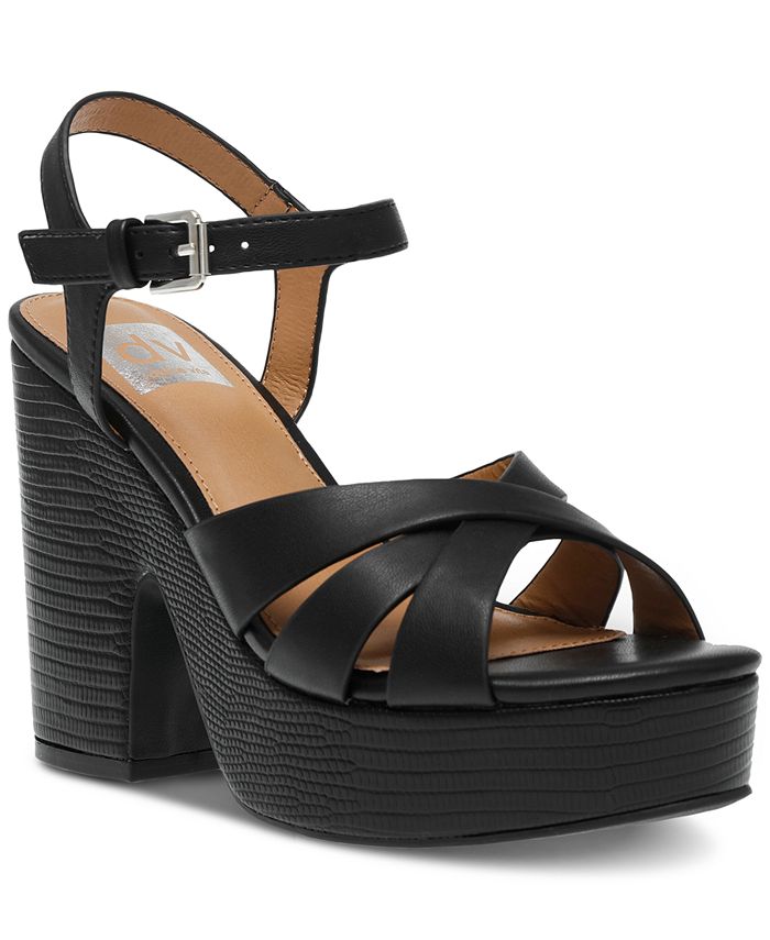 DV Dolce Vita Women's Colette Ankle-Strap Platform Sandals - Macy's