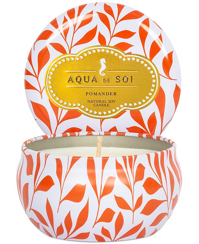 The SOi Company Pomander Autumn Citrus Candle Tin, 9 Oz.