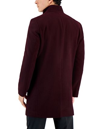 Calvin Klein Men's Mayden Slim-Fit Overcoat & Reviews - Coats & Jackets -  Men - Macy's