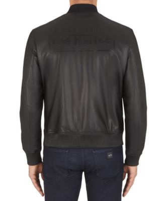 leather bomber jacket macys