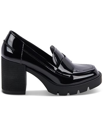 Aqua College Women's Jonnie Waterproof Block-Heel Loafers, Created for ...