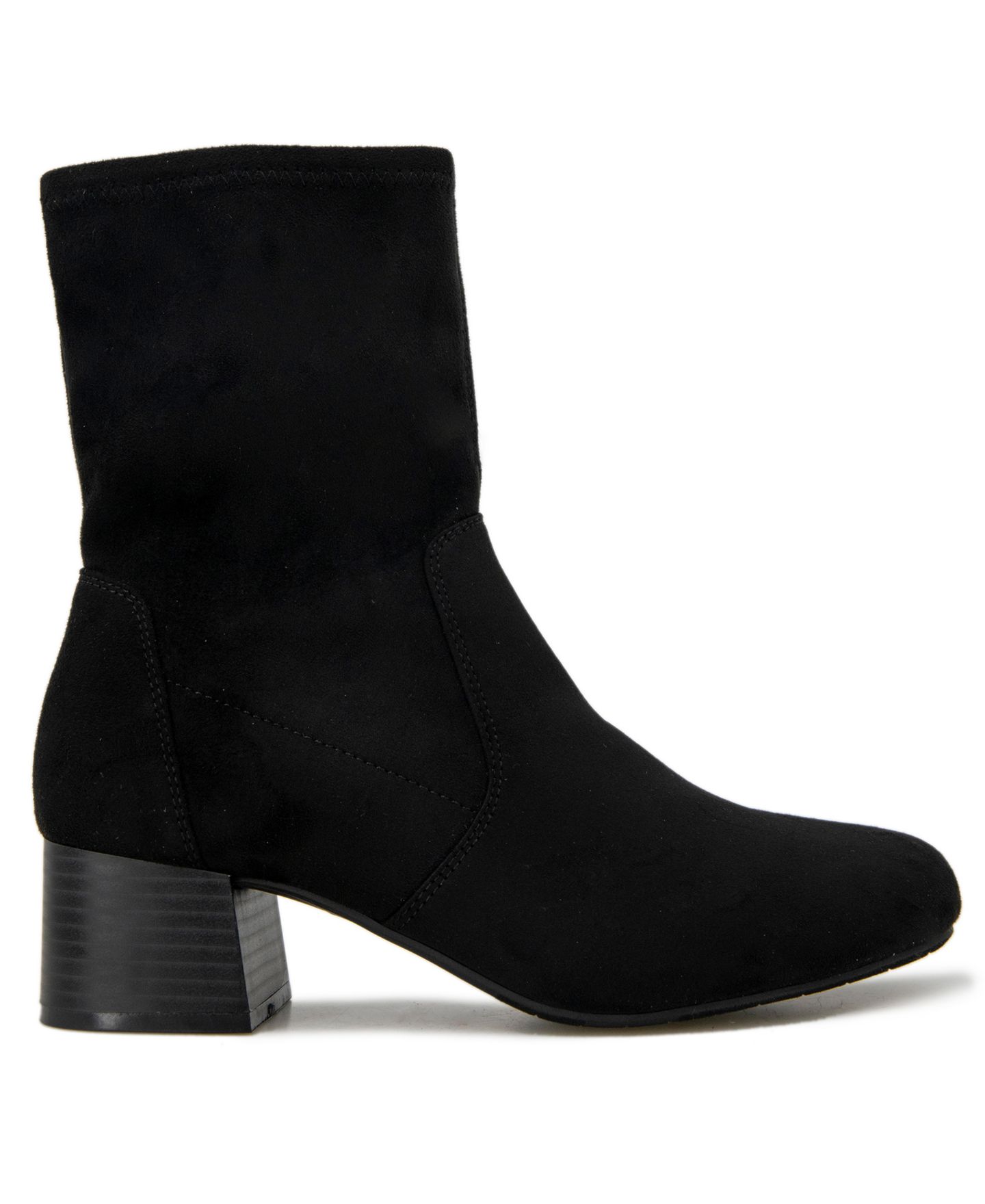 Женские ботильоны Kenneth Cole Reaction Road на блочном каблуке, стрейч, цвет: Чёрный — фото 2