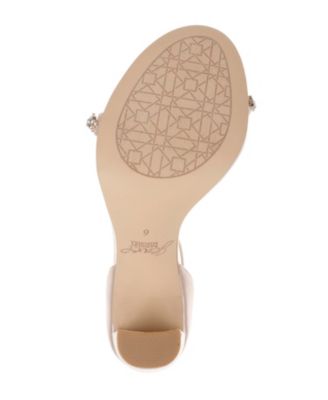 Women's Alyssa Two Piece Block Heel Evening Sandals