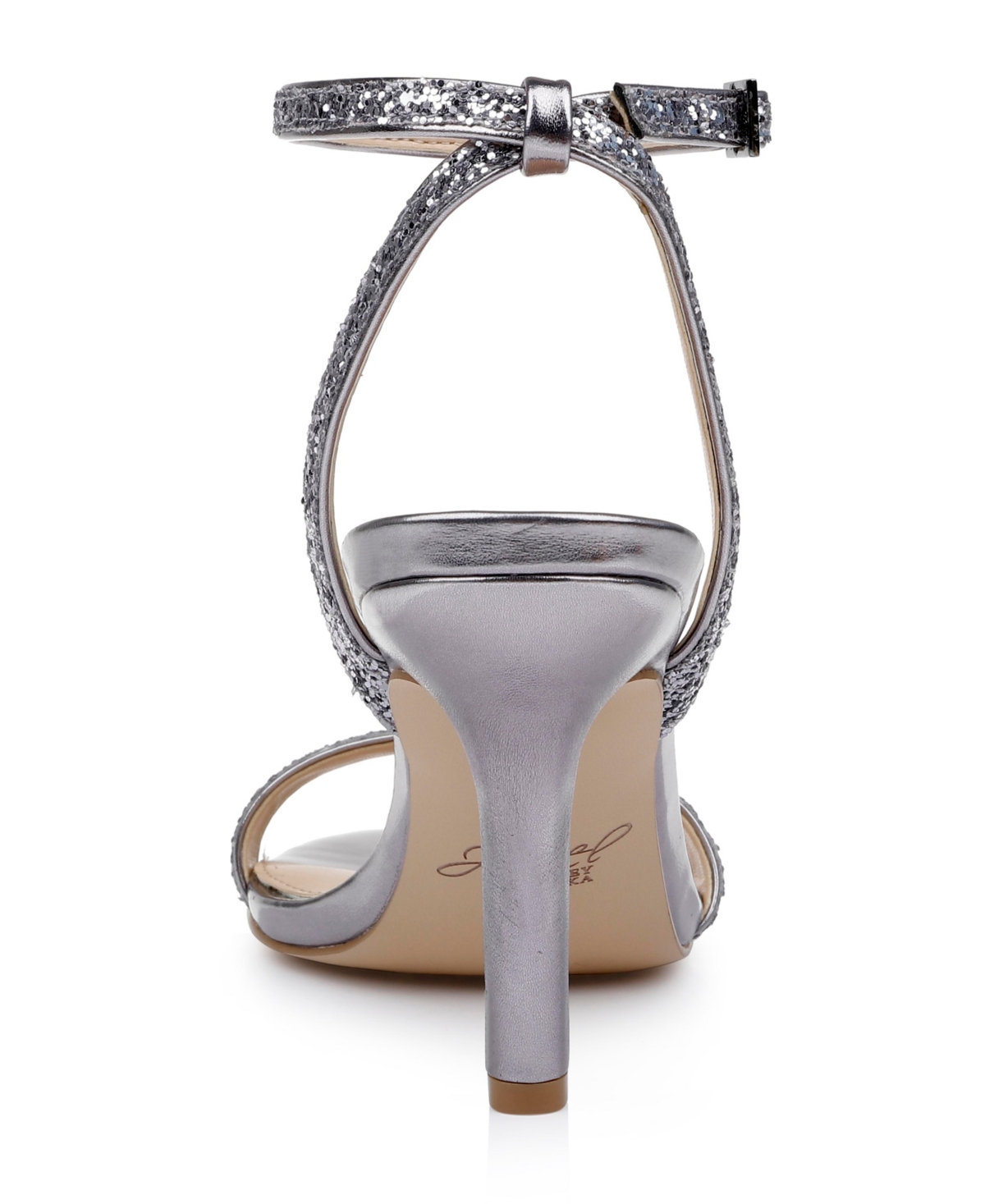 Jewel Badgley Mischka Women's Ojai Ii Almond Toe Stiletto Evening Sandals