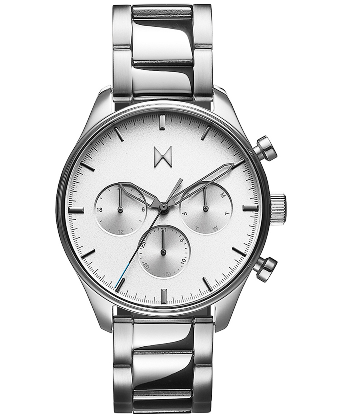 Men's Chronograph Airhawk Stainless Steel Bracelet Watch 42mm - Grey
