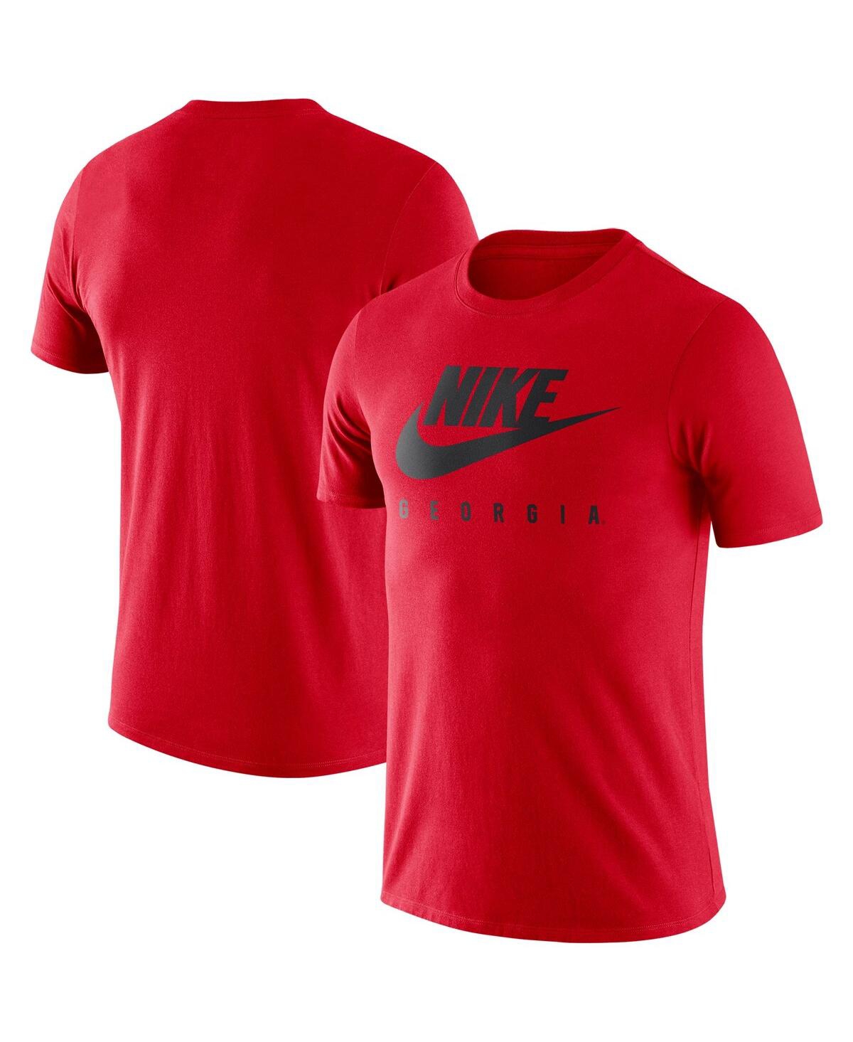 Men's Nike Red Georgia Bulldogs Essential Futura T-shirt