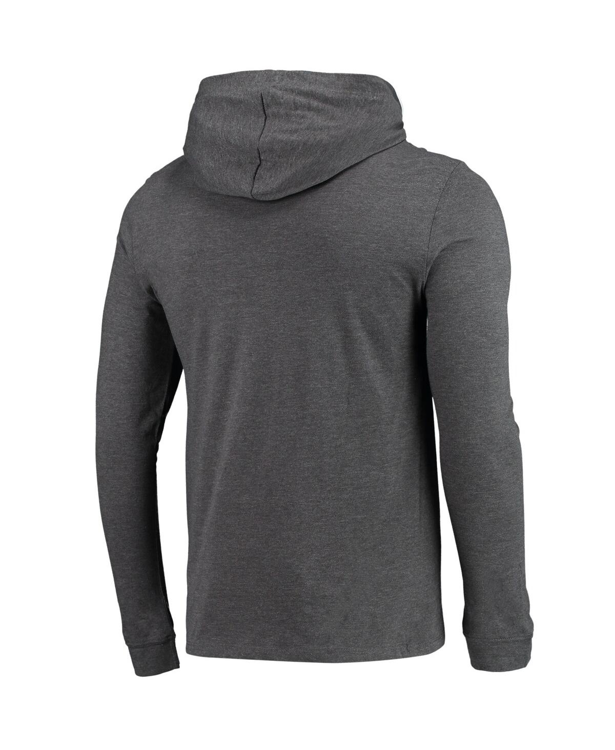 Men's Concepts Sport Heatheredand Heathered Charcoal Minnesota Golden Gophers Meter Long Sleeve Hoodie T-shirt and Jogger Pants Set - Maroon