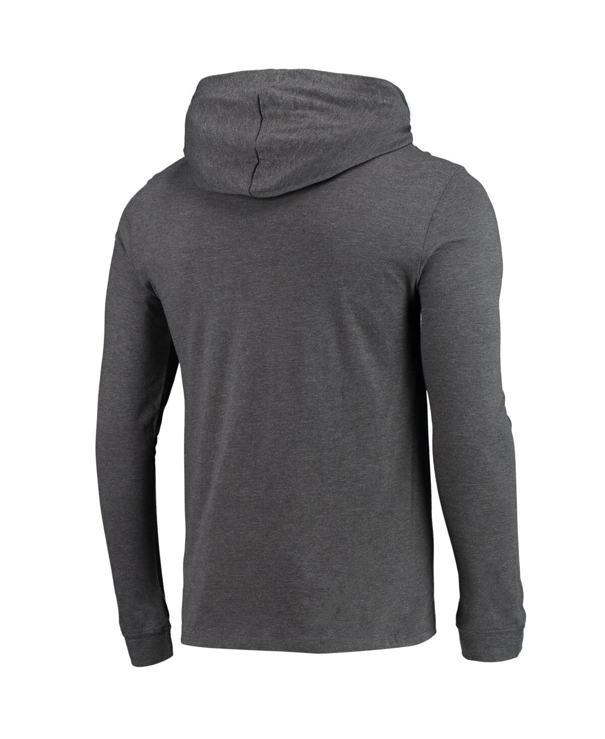Concepts Sport Red/heather Charcoal Louisville Cardinals Meter Long Sleeve Hoodie T-shirt & Jogger P In Red,heathered Charcoal