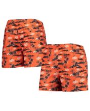 Foco Men's Foco Orange Clemson Tigers Island Palm Swim Trunks