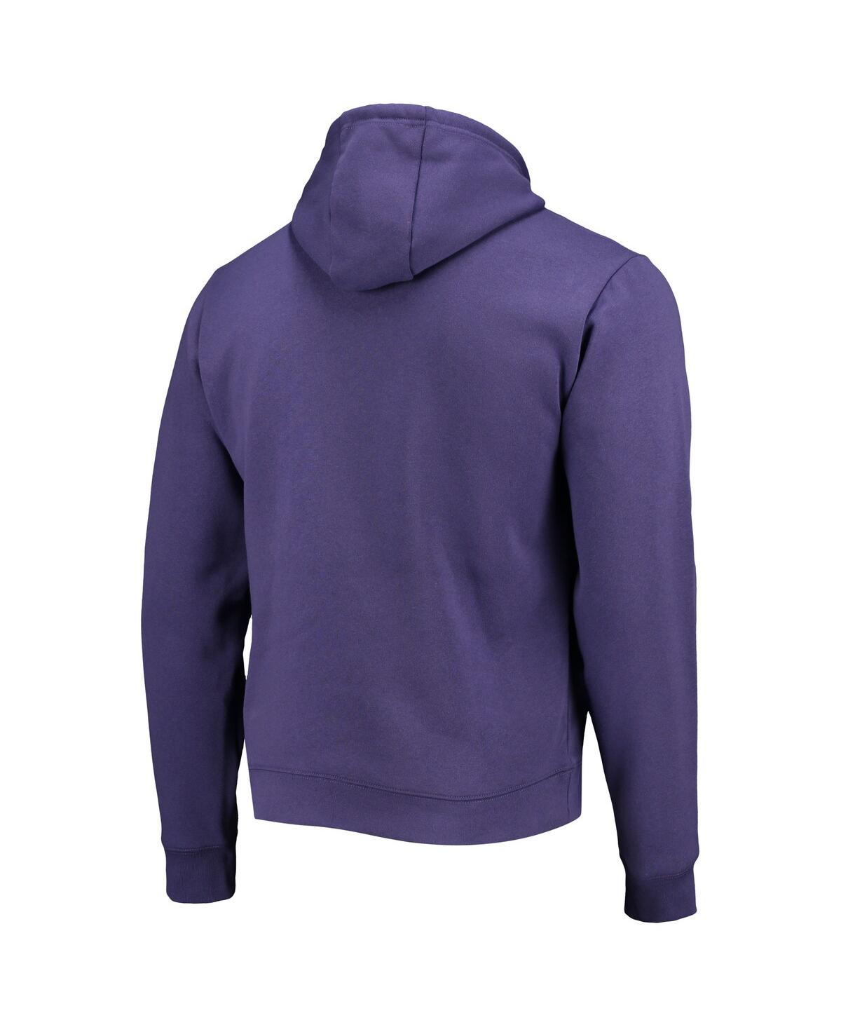 Men's League Collegiate WearLsu Tigers Volume Up Essential Fleece Pullover Hoodie - Purple