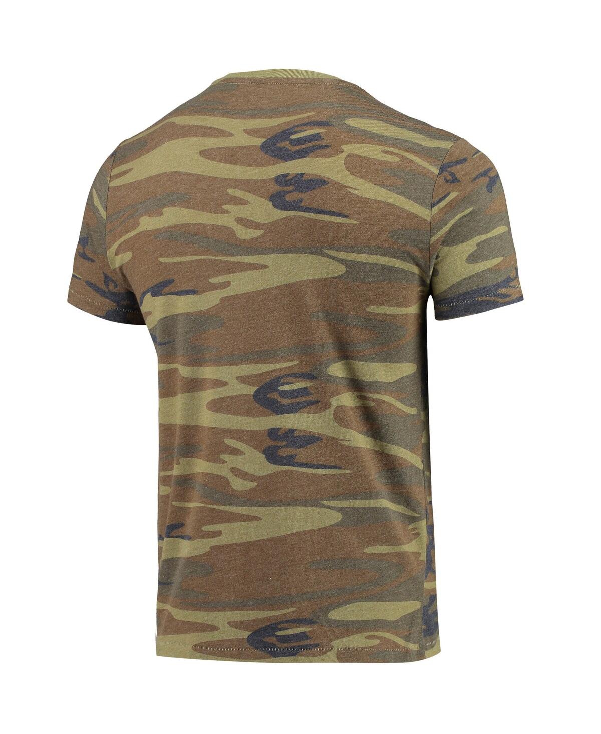 Shop Alternative Apparel Men's  Camo Minnesota Golden Gophers Arch Logo Tri-blend T-shirt