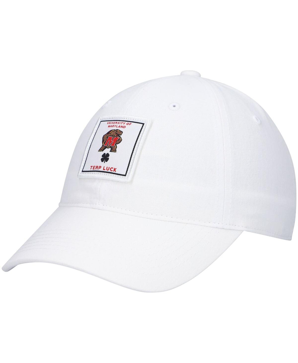 Shop Black Clover Men's White Maryland Terrapins Dream Adjustable Hat