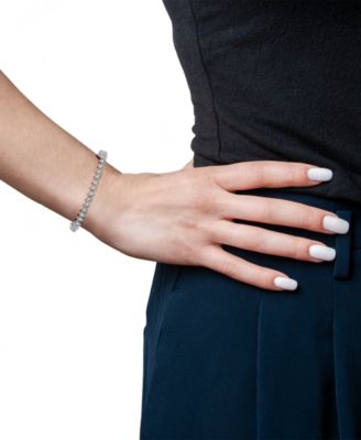 Diamond Twist Link Tennis Bracelet (1 ct. t.w.) in 10k White or 10k Yellow Gold, Created for Macy's
