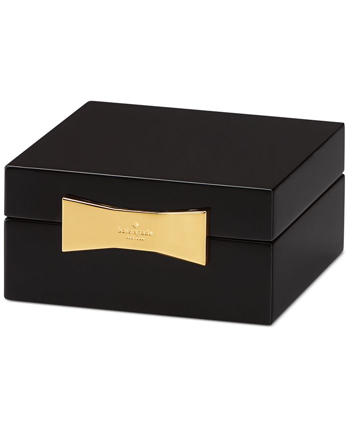kate spade new york CLOSEOUT! Garden Drive Square Jewelry Box & Reviews -  Macy's