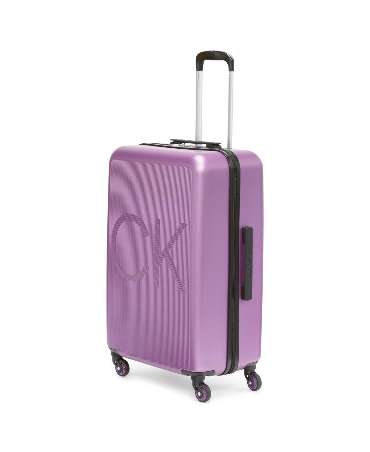 Calvin klein suitcase purple discount