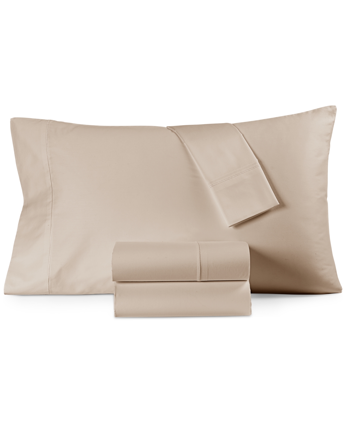 Hotel Collection 1000 Thread Count 100% Supima Cotton 4-pc. Sheet Set, Queen, Created For Macy's In Tan
