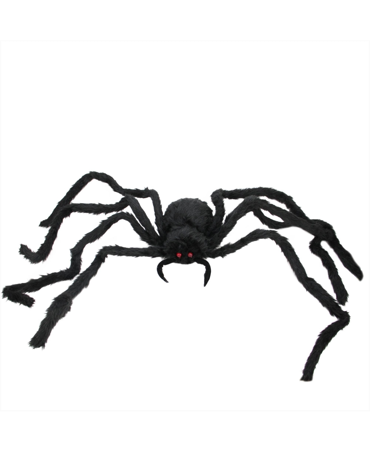 48" Spider with Led Flashing Eyes Halloween Decoration - Black