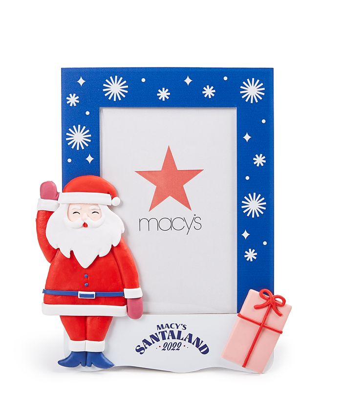 Macy's - SantaLand 4" x 6" Santa Photo Frame