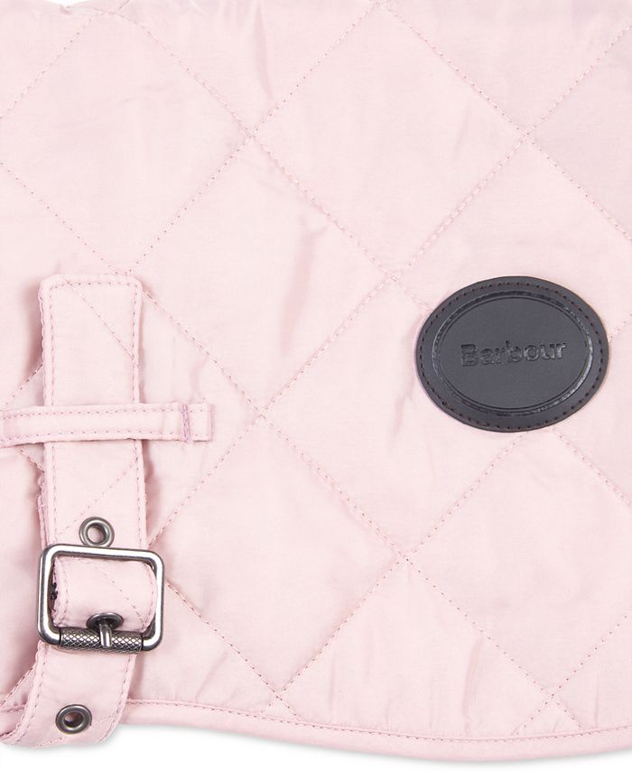 Barbour DiamondQuilted TartanLined Buckle Dog Coat Macy's