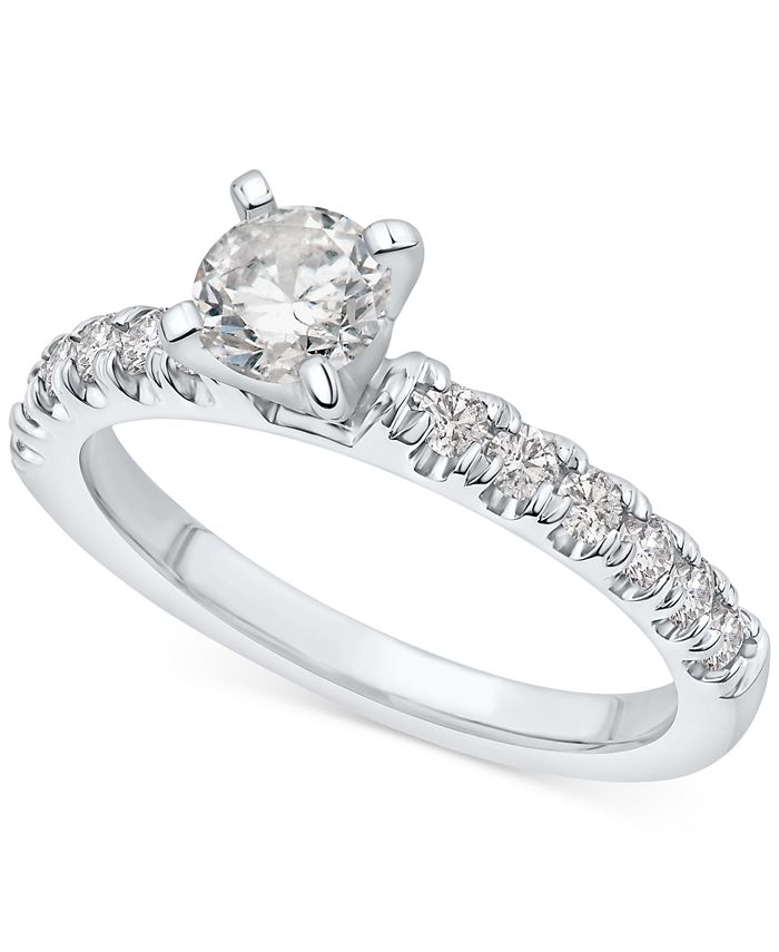 Macy's certified store diamond rings