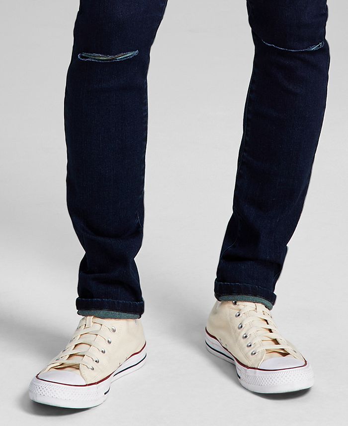 And Now This Men's Pearson Skinny-Fit Stretch Destroyed Jeans & Reviews ...