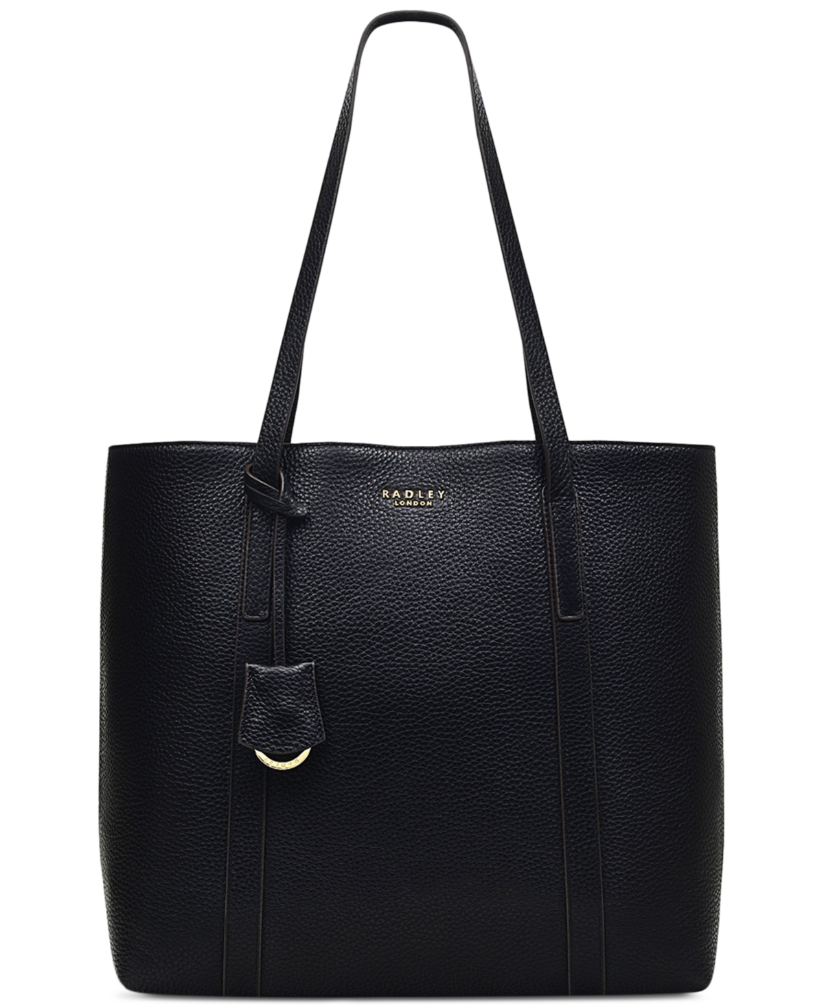 Museum Street Large Open Top Tote - Black