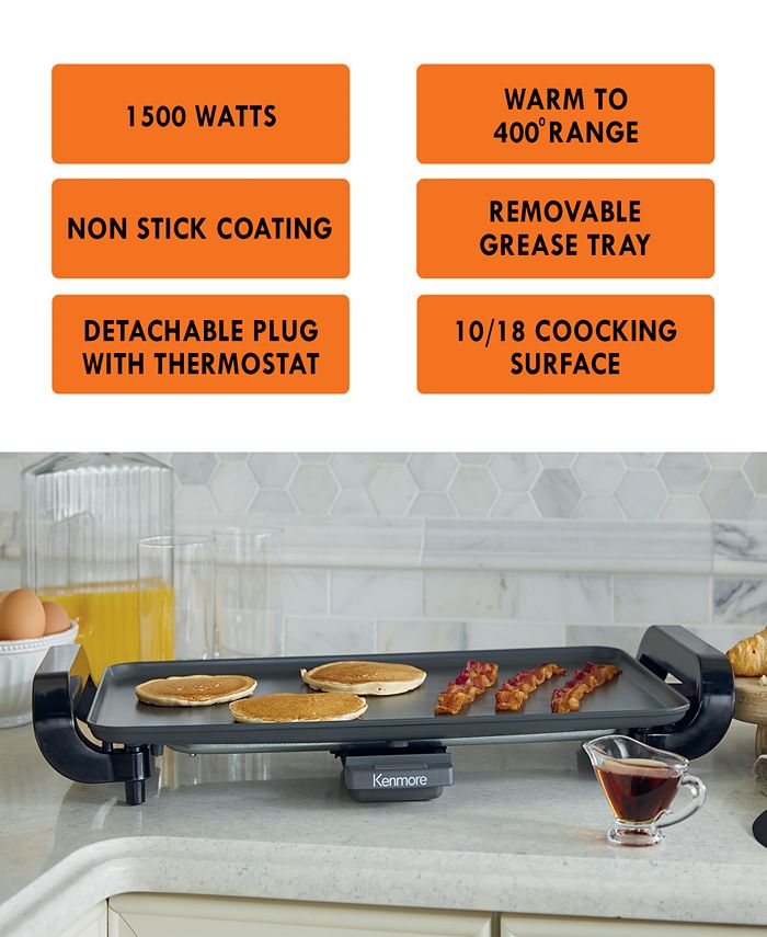 Kenmore Large Nonstick Electric Griddle Macy's