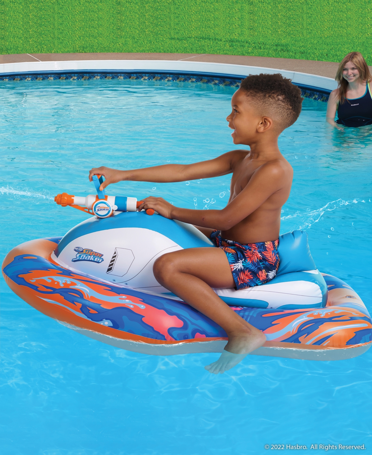 NERF BATTLE BOAT RIDE ON SUB 