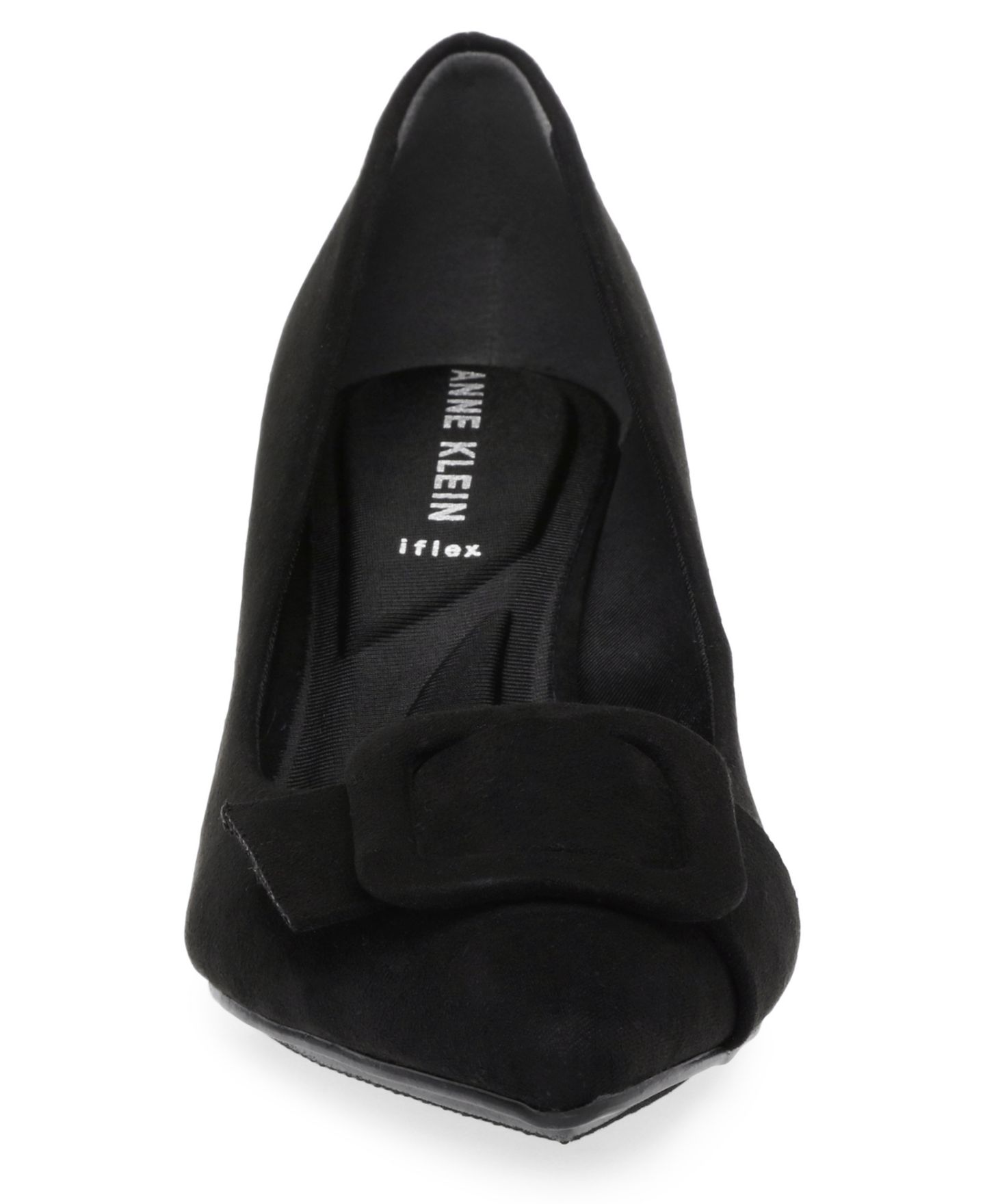 Женские туфли Anne Klein Bentley Block Heel Dress Pumps, цвет: Чёрный — фото 6
