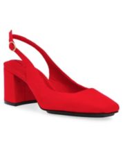 Anne klein hotsell red heels