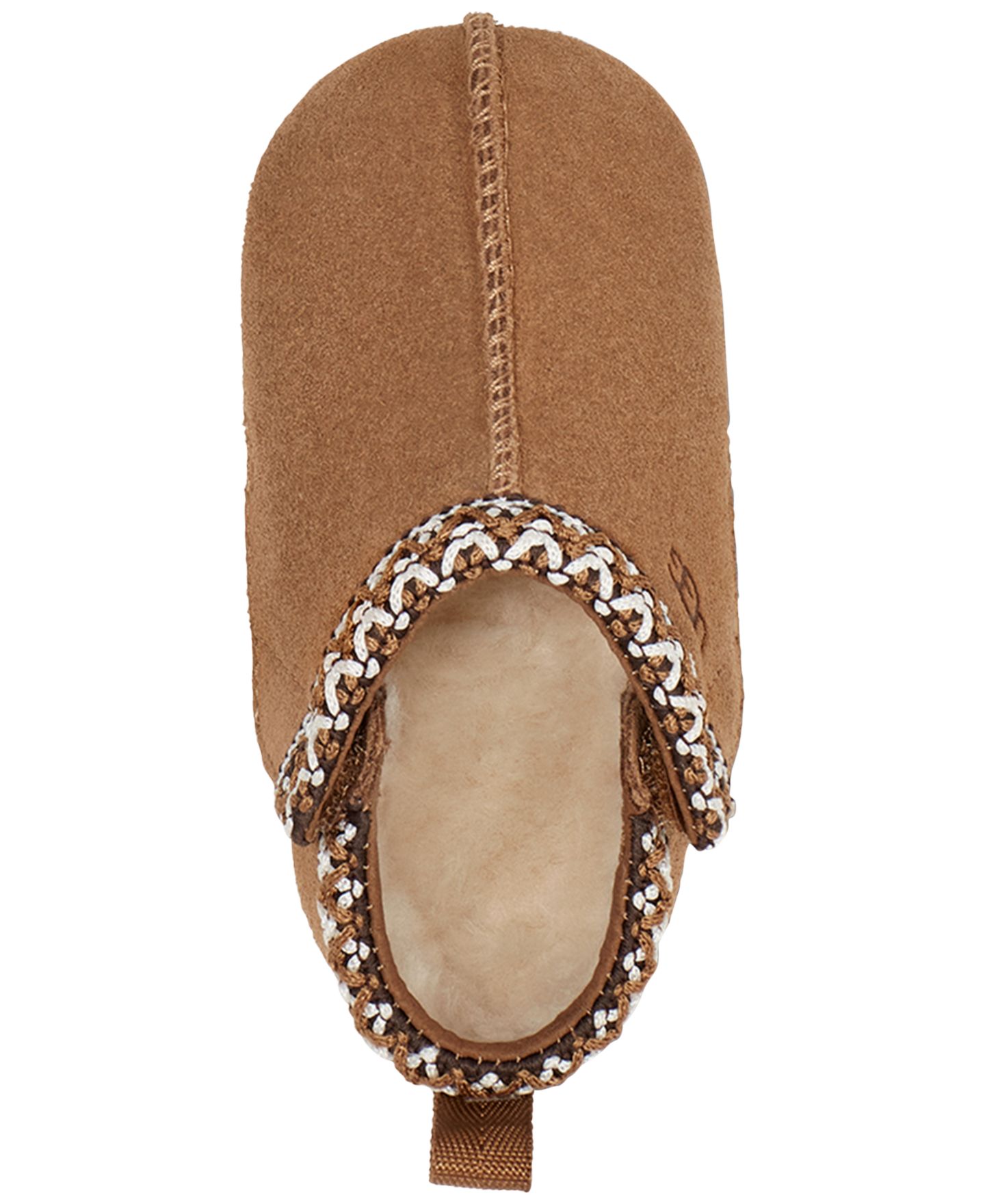 Тапочки UGG® Tasman Slippers для малышей, цвет: Каштановый — фото 4
