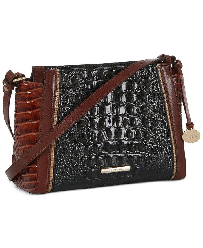 Brahmin Hillary Pecan Chanler Leather Crossbody Macy's