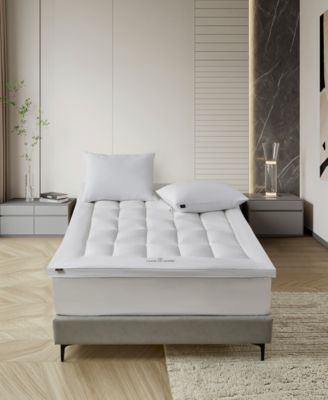 2" Down Alternative Cotton Mattress Topper, Queen