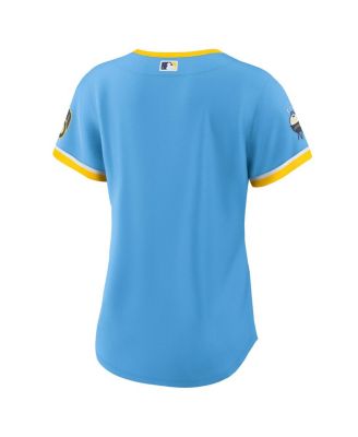 Women's Powder Blue Milwaukee Brewers City Connect Replica Team Jersey