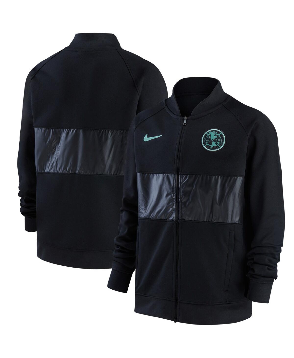 Nike Youth  Black Club America I96 Anthem Raglan Full-zip Jacket In Black