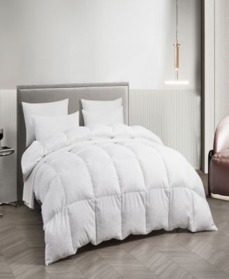 Beautyrest White Feather & Down All Season Microfiber Comforter, Full/Queen