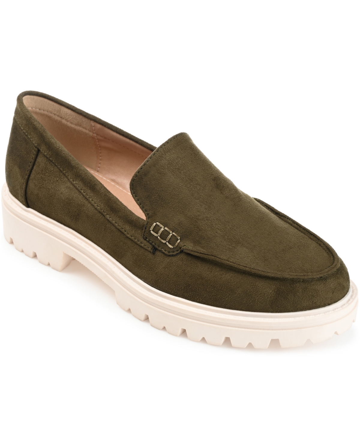 Women's Erika Lug Sole Loafers - Taupe