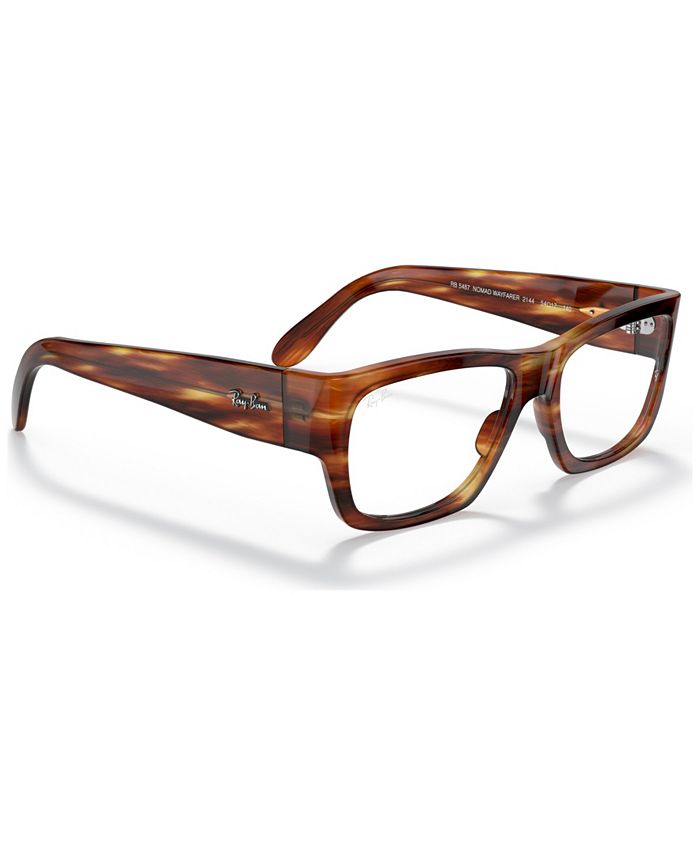 Ray-Ban RX5487 Nomad Optics Unisex Square Eyeglasses - Macy's