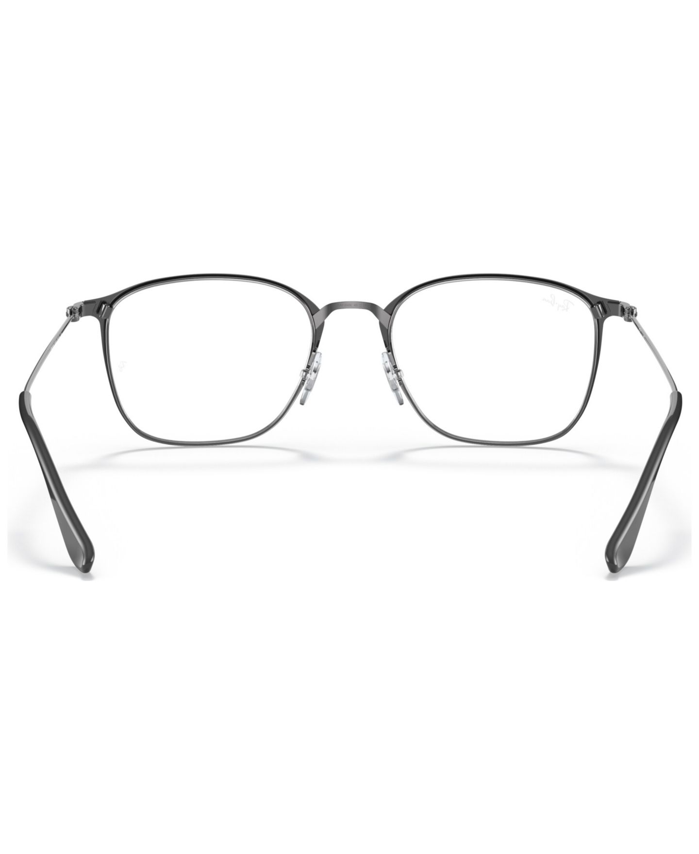 Очки Ray-Ban Unisex Square Metal RB6466 Optics Eyeglasses, цвет: Медный — фото 9